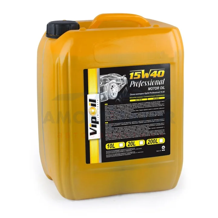 VipOil Professional 15W-40 SG/CD, 10L VIPOIL 0162845 (фото 1)