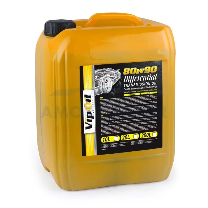 VipOil Differential 80W90 GL-5, 10L VIPOIL 0162858 (фото 1)