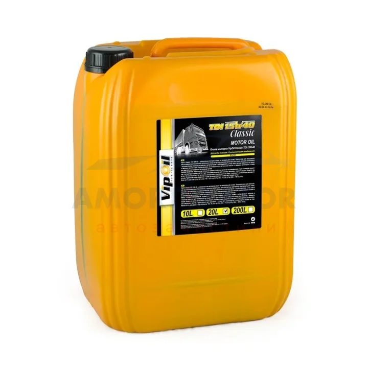 VipOil Classic TDI 15W-40, API CF-4/SG, 20L VIPOIL 0201652 (фото 1)