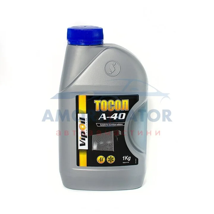 Тосол VipOil А-40 1кг x8 VIPOIL 701350 (фото 1)