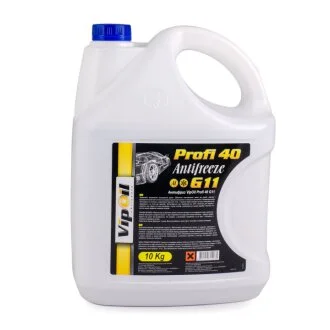 Антифриз VipOil G11 Profi 40 (синій), 10кг х2 VIPOIL 701400