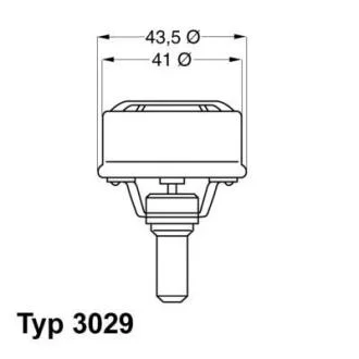 Термостат WAHLER 3029.83