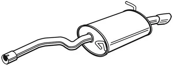 AUDI Глушник A4 B6 01- WALKER 22916 (фото 1)