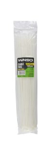 Хомути пластикові білі 4,8x400 (100шт.) WINSO 148400