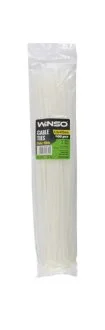 Хомути пластикові білі 4,8x400 (100шт.) WINSO 148400