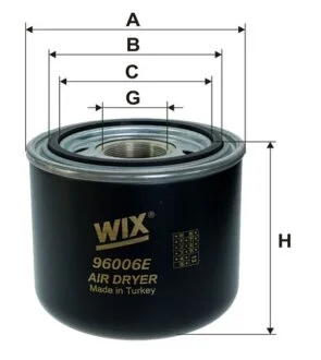Фільтр вологоосушувача WIX FILTERS 96006E