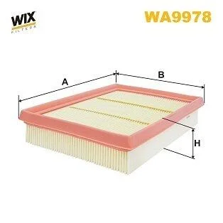 Повітряний фільтр WIX FILTERS WA9978 (фото 1)