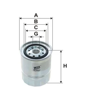 Фільтр палива WIX FILTERS WF8100