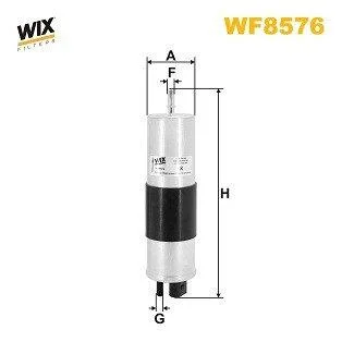 Фільтр палива WIX FILTERS WF8576
