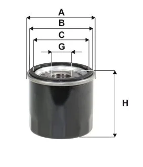 Фільтр оливи WIX FILTERS WL7204