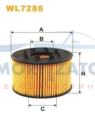 Фільтр оливи WIX FILTERS WL7286 (фото 1)