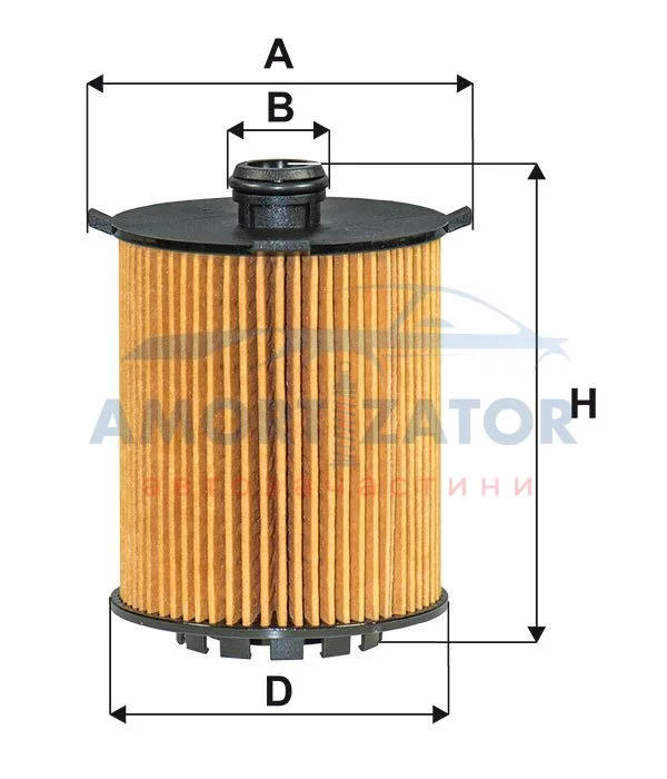 Фільтр масляний WIX FILTERS WL7536 (фото 1)