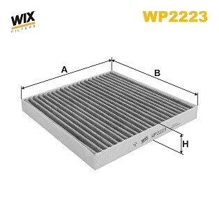 Фільтр салону вугільний WIX FILTERS WP2223