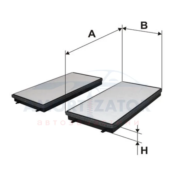 9168 (1165-2x) WIX FILTERS WP9168 (фото 1)