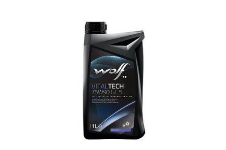 Олива трансміссійна VitalTech GL-5 75W-90, 1 л WOLF 8303906 (фото 1)