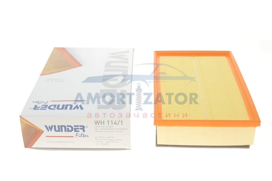 Фільтр повітряний WUNDER WUNDER FILTER WH 114/1 (фото 1)