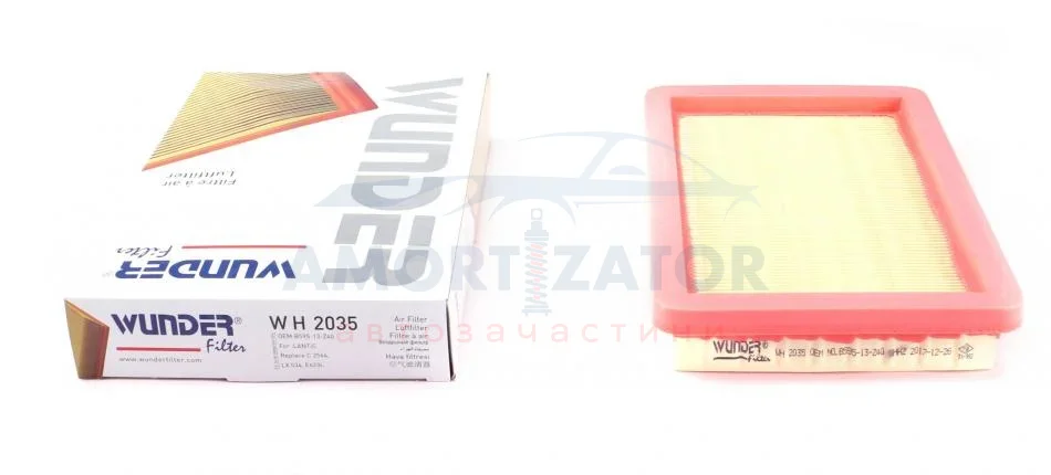 Фільтр повітряний WUNDER WUNDER FILTER WH 2035 (фото 1)