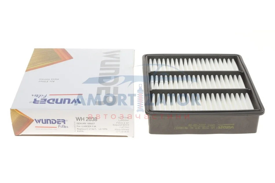 Фільтр повітряний WUNDER WUNDER FILTER WH 2038 (фото 1)