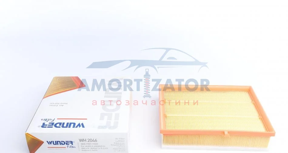 Фільтр повітряний WUNDER WUNDER FILTER WH 2046 (фото 1)