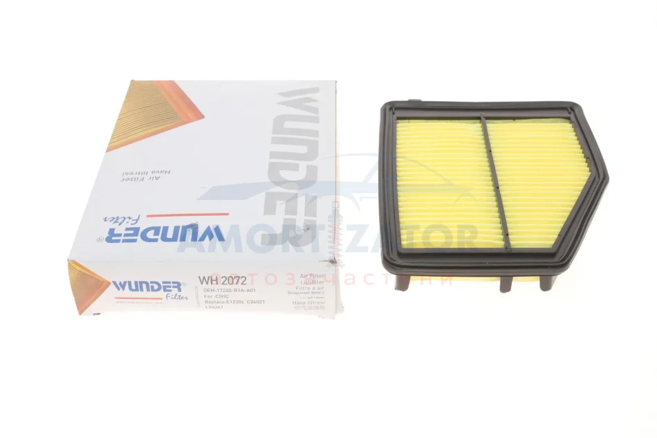 Фільтр повітряний WUNDER WUNDER FILTER WH 2072 (фото 1)