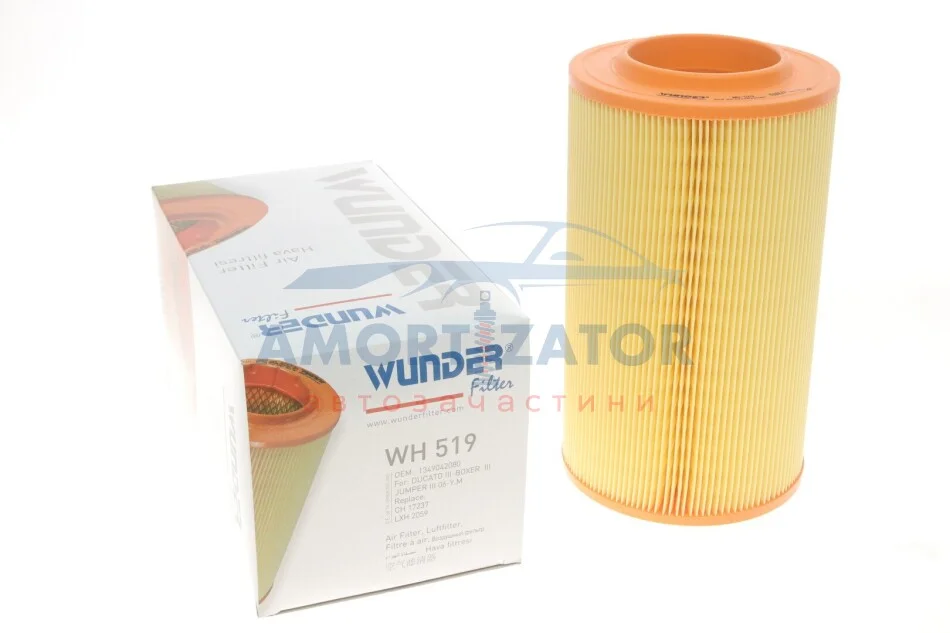 Фільтр повітряний WUNDER WUNDER FILTER WH 519 (фото 1)