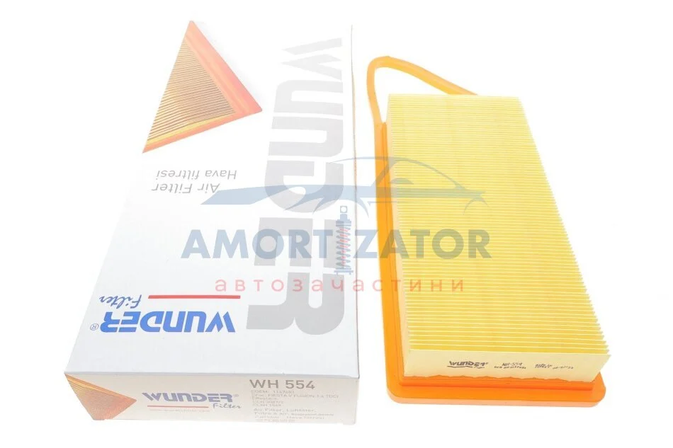 Фільтр повітряний WUNDER WUNDER FILTER WH 554 (фото 1)