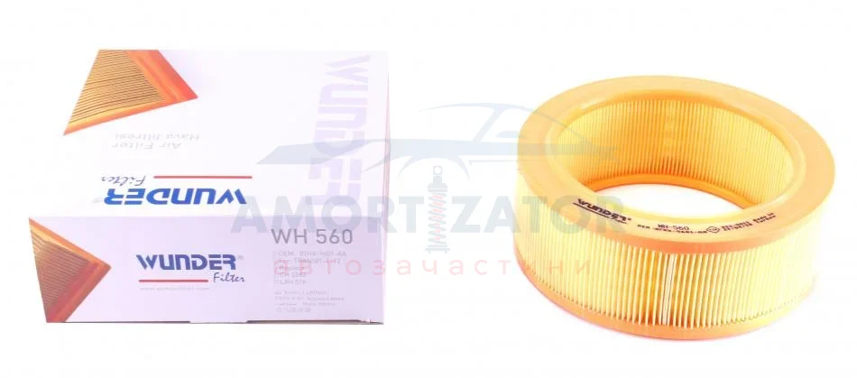 Фільтр повітряний WUNDER WUNDER FILTER WH 560 (фото 1)