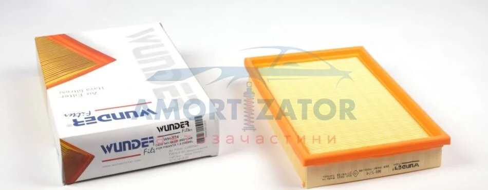Фільтр повітряний WUNDER WUNDER FILTER WH 574 (фото 1)