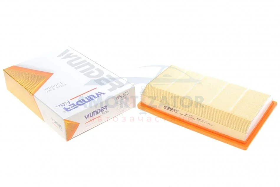 Фільтр повітряний WUNDER WUNDER FILTER WH 670 (фото 1)