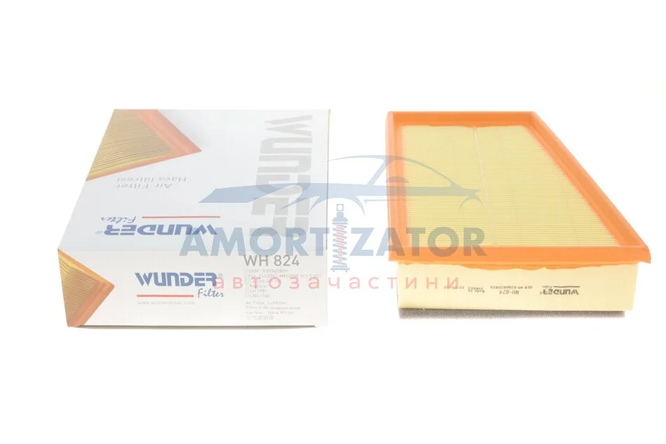 Фільтр повітряний WUNDER WUNDER FILTER WH 824 (фото 1)