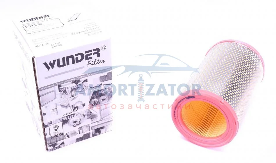 Фільтр повітряний WUNDER WUNDER FILTER WH 833 (фото 1)