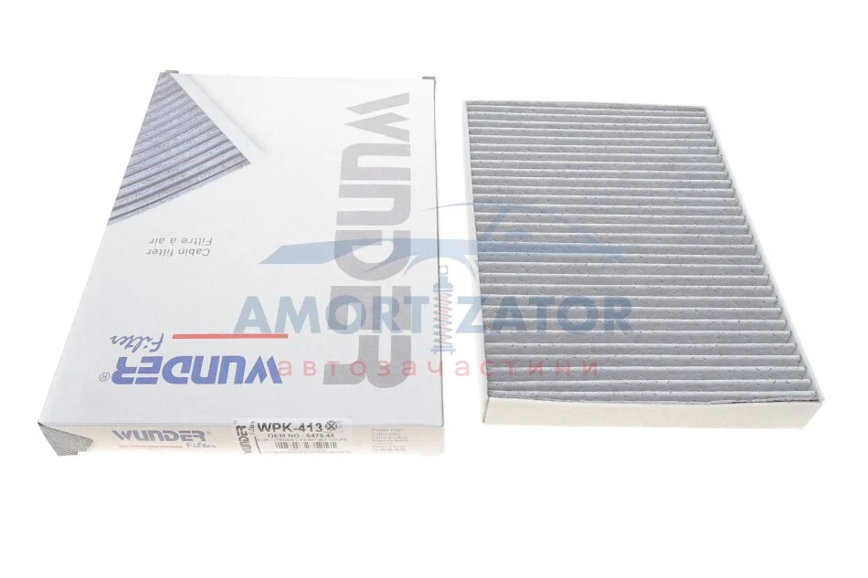 Фільтр салону WUNDER WUNDER FILTER WPK 413 (фото 1)