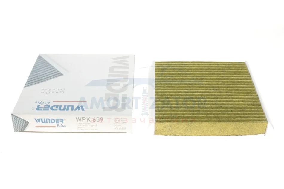 Фільтр салону WUNDER WUNDER FILTER WPK 659 (фото 1)