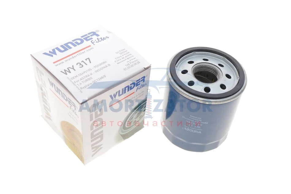 Фільтр масляний WUNDER WUNDER FILTER WY 317 (фото 1)