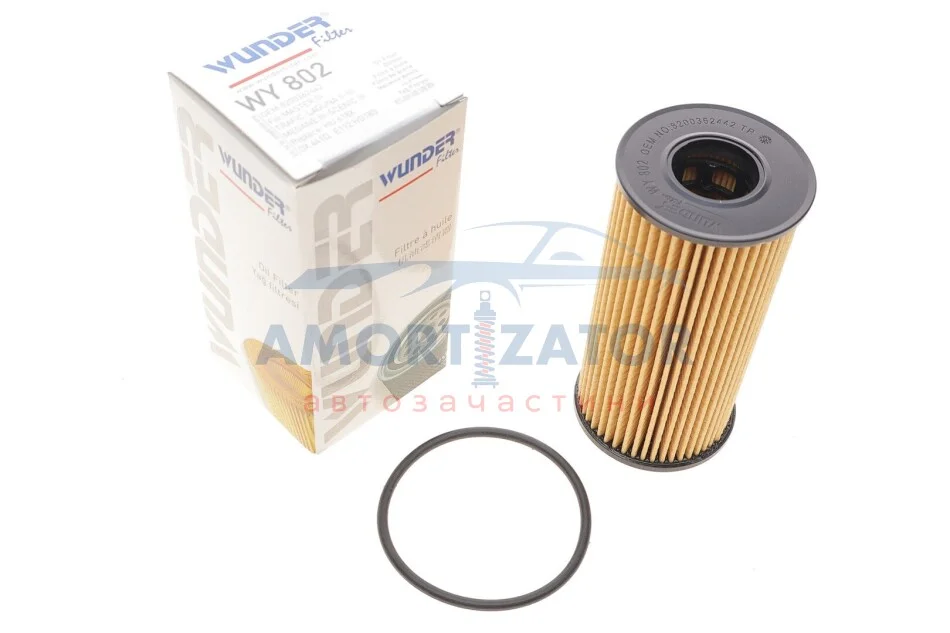 Фільтр масляний WUNDER WUNDER FILTER WY 802 (фото 1)