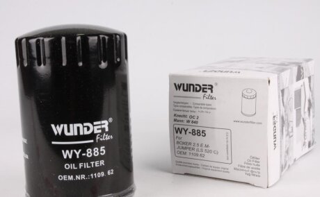 Фільтр масляний WUNDER FILTER WY 885