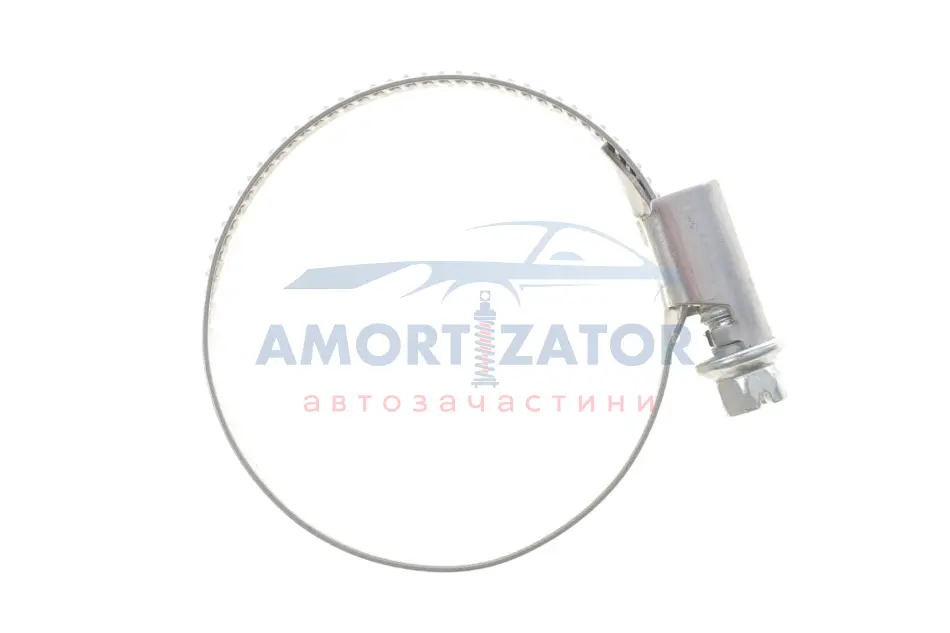 Хомут для шлангу, металевий, DIN 3017, W9 mm, WS7, 32-50 mm, ZEBRA {арт.} WURTH 053913250 (фото 1)