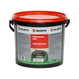 Паста шиномонтажна чорна 5 кг {арт. } WURTH 08901241