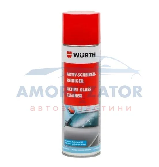 Спрей-склоочисник активний Wurth, 500 мл WURTH 089025 (фото 1)