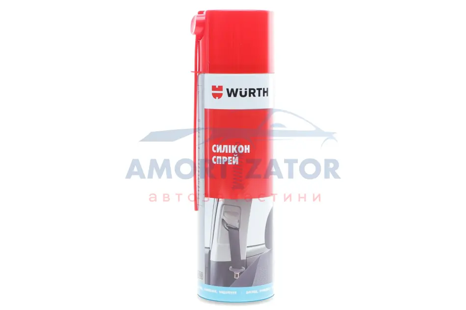 Силікон спрей, 500 ml {арт. } WURTH 0893221 (фото 1)