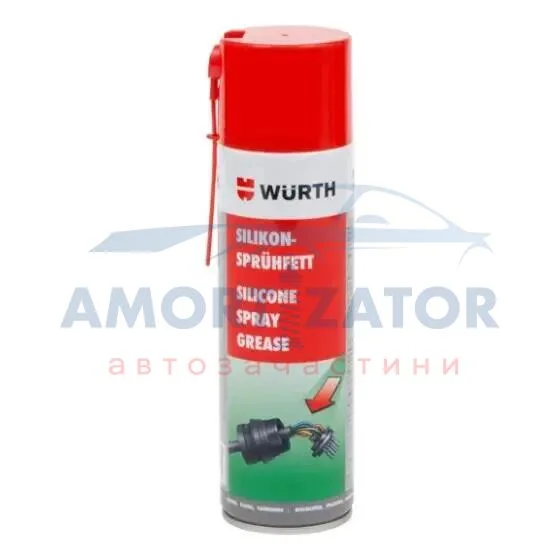 Мастило силіконове, 500 ml {арт. } WURTH 0893223 (фото 1)