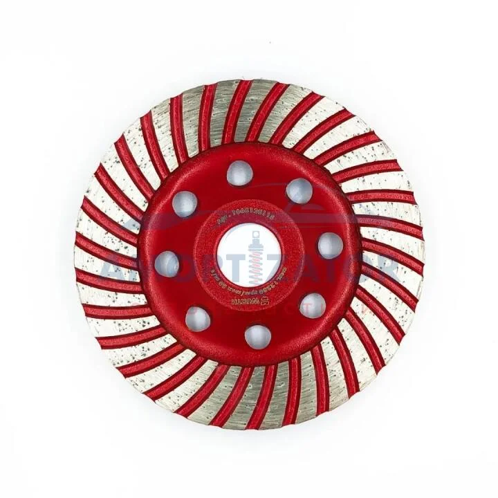 Чашка алмазна TURBO, 115x22.23 mm, RED LINE {арт. } WURTH 1668120115 (фото 1)