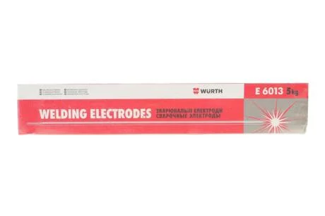 Електроди зварювальні UNIVERSAL, E6013, D5mm-5KG {арт. } WURTH 1982040505