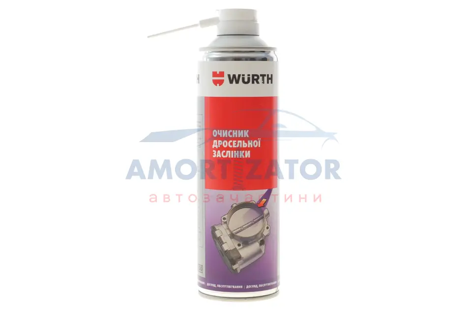 Очисник дросельної заслінки, 500 ml {арт. } WURTH 5861113500 (фото 1)