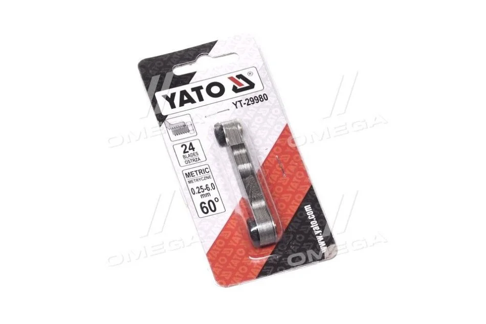 Інструмент для виміру різьби (різьбомір) YATO YT29980 (фото 1)