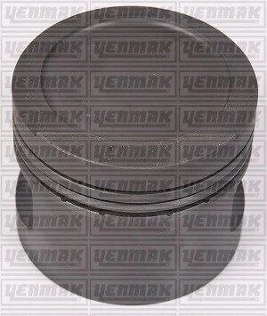 Поршень с кольцами і пальцем (размер отв. 81.01 / STD) VW Caddy 1.6 -97 (4цл.) (ABM) YENMAK 3103308000 (фото 1)