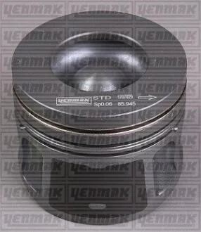 Поршень з кільцями і пальцем (размір отв. 86.01 / STD) Jumper 2.2HDi 08- (V347 DURATORQ 130 PS / 4HV-4HU) YENMAK 3103461000