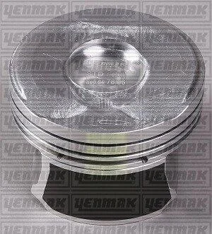 Поршень с кольцами і пальцем (размер отв. 77,00/STD) CITROEN, PEUGEOT 1.6THP 08- (4цл.) (5FV (EP6CDT) N14B16A Euro 5 156PS) YENMAK 3104106000 (фото 1)
