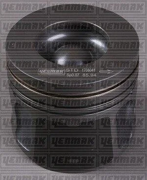 CITROEN Поршень с кольцами і пальцем (размер отв. 86,01 / STD) Jumper 2.2HDi 06-, FORD Transit 2.2TDCi (4ц) (CYFA - USRA 2.2L Duratorq Euro 5 125-135 PS) YENMAK 3104256000 (фото 1)