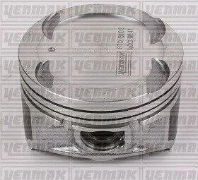 Поршень с кольцами і пальцем (размер отв. 80,50/ STD) FIAT DOBLO 1.6 (4 цл.) (182 B6.000 Benzin 103 PS) YENMAK 3104267000